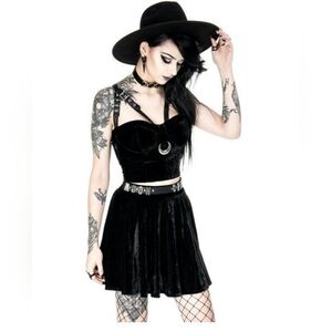 Moon Goddess Harness Crop Top